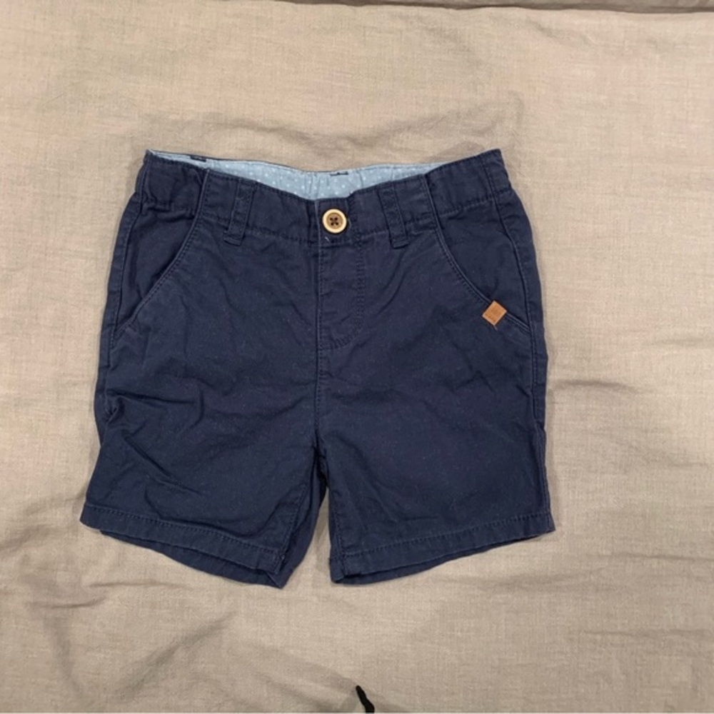 Zara Boy Navy Short - 9-12 months